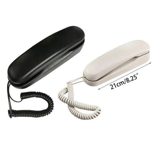 Apooke corded wall phone slim trimline 1 unit 2