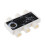 Guitar pitch pipe tuner 6-tone plastic 4.5 x 5.2 cm 2
