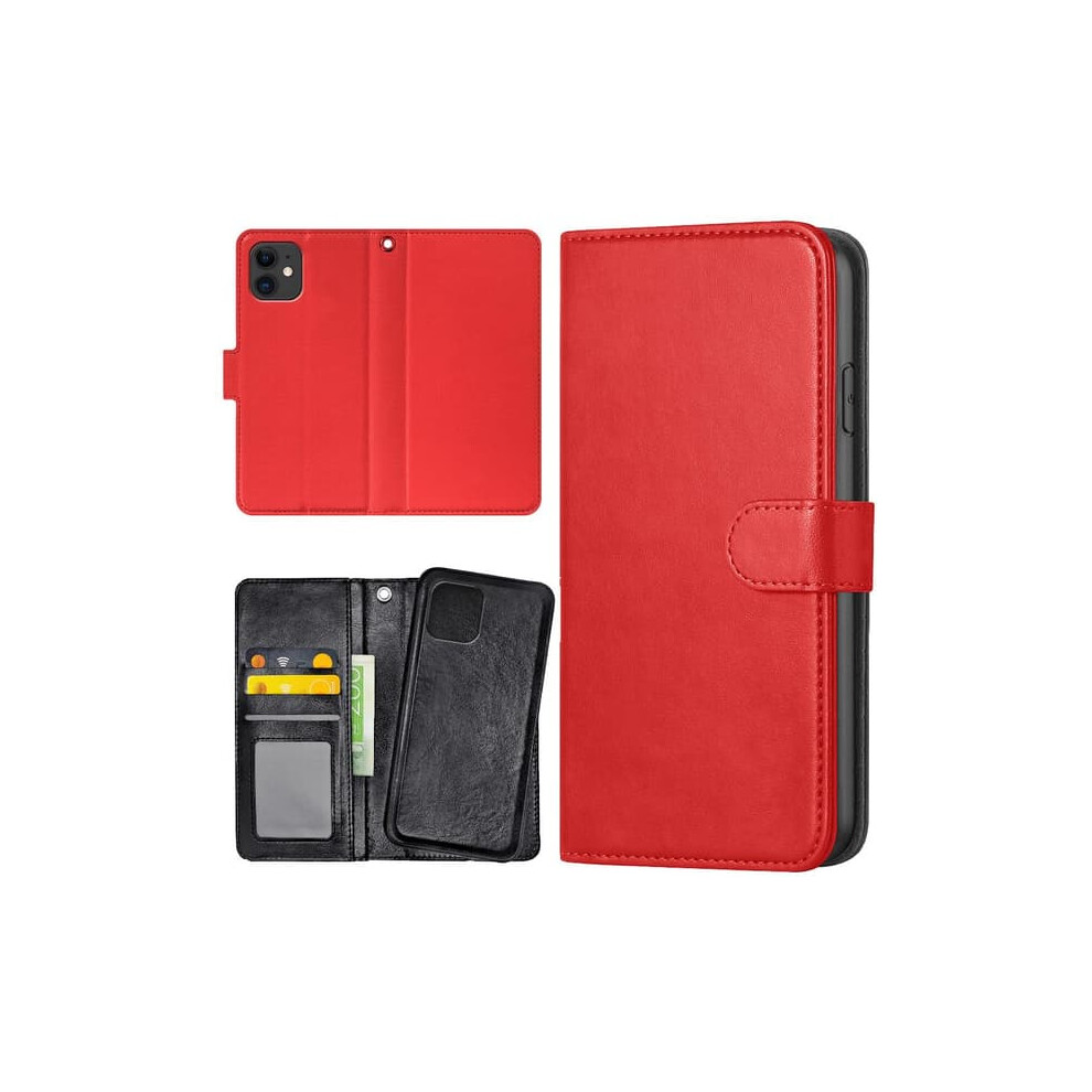 Iphone 12 Mini Wallet Case Red 962125215595