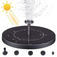 Solar fountain black water pump 1 unit