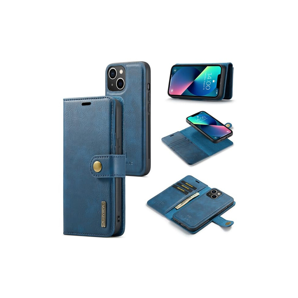 Dg Ming Iphone 15 Magnet Wallet Case Blue 962125216165