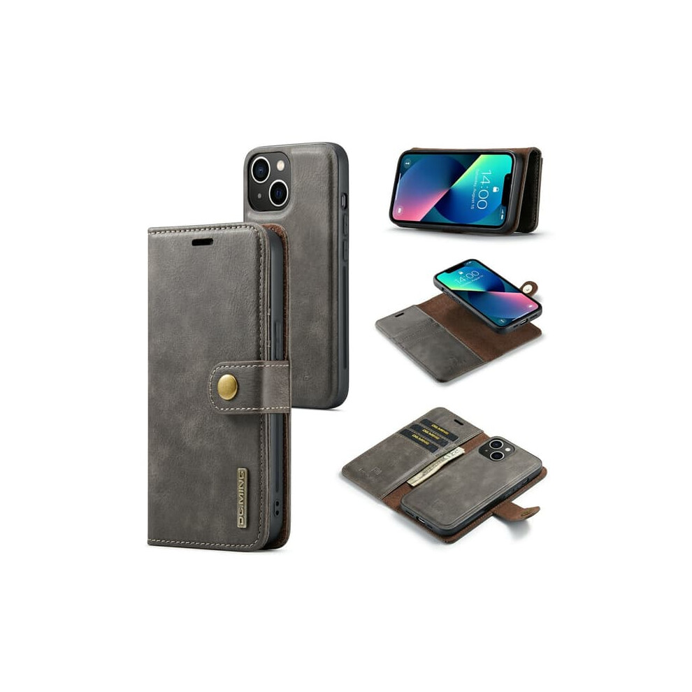 Dg Ming Iphone 15 Magnet Wallet Case Gray 962125215922