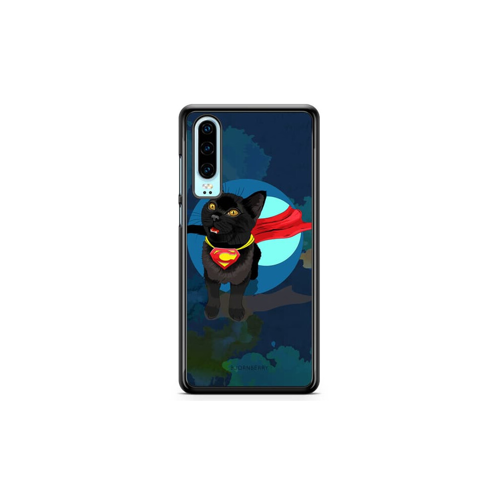 Huawei P30 Hard Case With Cat Design 962125212006