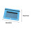 Pencil Case Zipper Pouch with 3 Rings 5-Pack 3