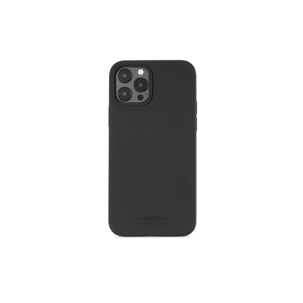 Iphone 12/12 Pro Silicone Phone Case Black 962125209273