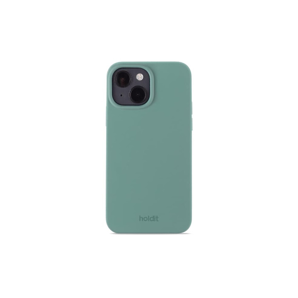 Iphone 15 Silicone Mobile Cover Moss Green 962125216134