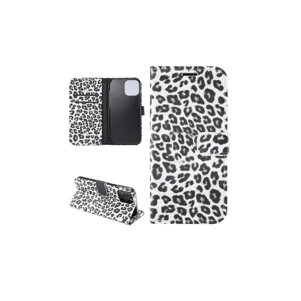 Iphone 12/12 Pro Wallet Case Leopard Print White 962125213713