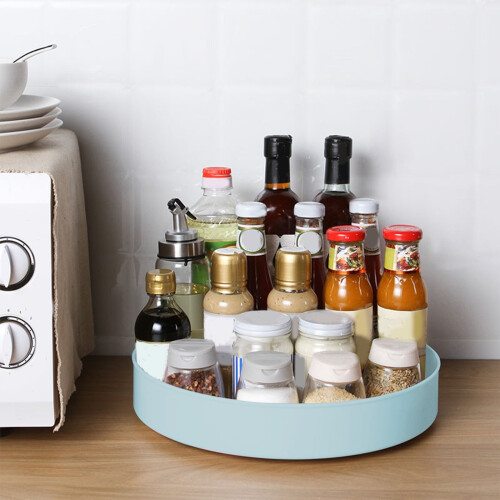 Rotating Kitchen Shelf Tray Circular Turntable 12-inch