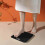 MERILER electronic body scale USB rechargeable black 2
