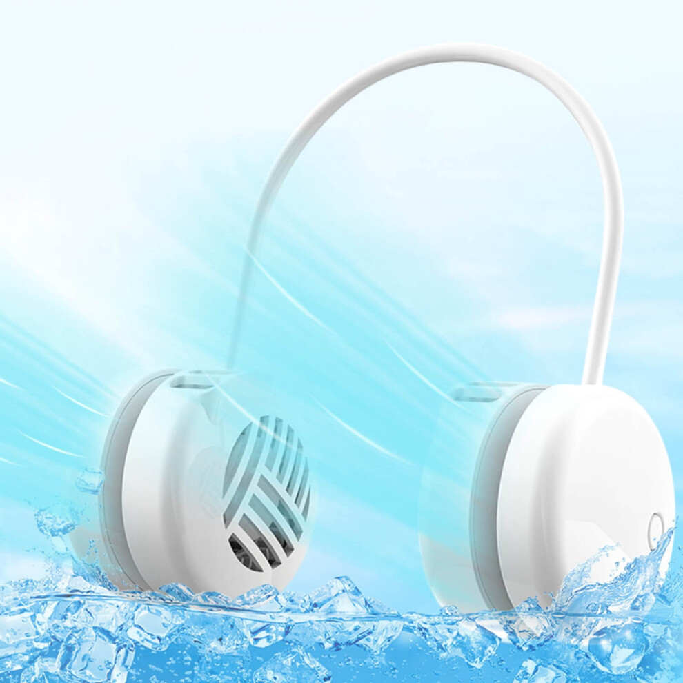 Oyigu Hanging Neck Fan Portable Usb Rechargeable Quiet Mini 975221898609