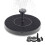 Solar Fountain Black 16 cm 1
