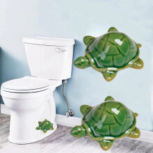 OYIGU Resin Toilet Bolt Covers Sea-Fish Design 4-Pack