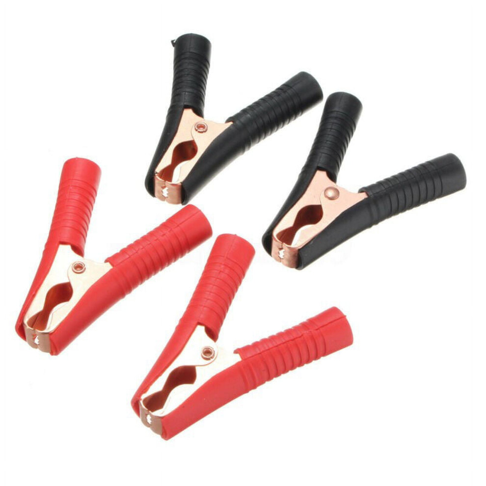 Minxio Alligator Clips Insulated 100A 4 Pcs 9370362015594