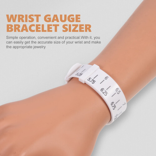 Bracelet gauge sizer tool for wrist measurement 2 pcs 1