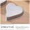 Metal heart pudding molds non-stick 3 pcs 2