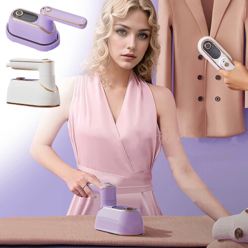 FloHua Mini Portable Steam Iron for Home Use 2