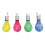 Solar LED Hanging Light Outdoor Waterproof Rotatable Green 3