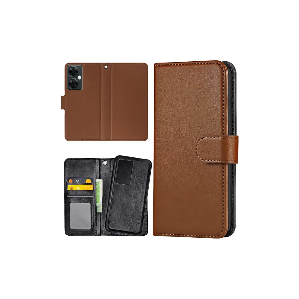 Wallet Case For Oneplus Nord Ce 3 Lite 5G Brown 962125214314