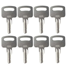 Minxio ignition keys for heavy construction machinery 8 pcs