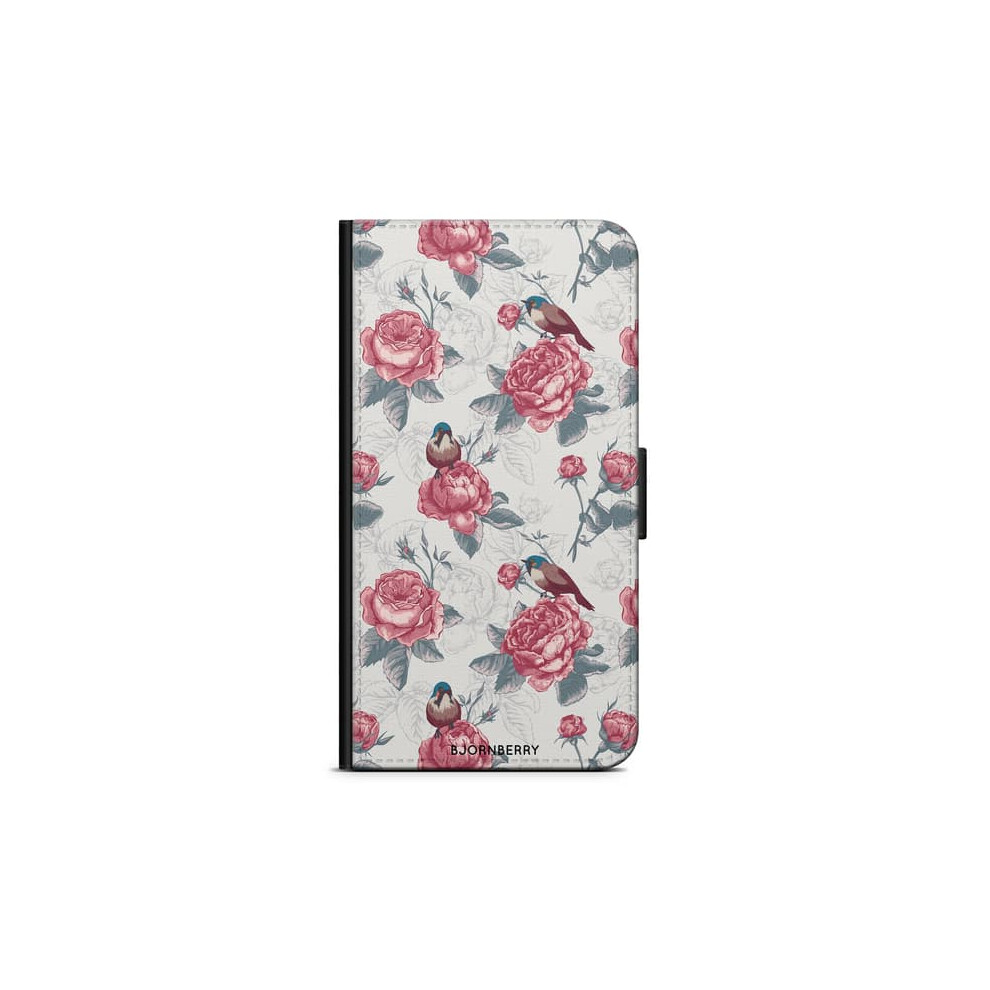 Bjornberry Case For Sony Xperia 10 Iii With Roses And Birds 962125214765