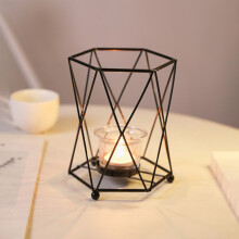 Portacandele decorativi in stile antico di Miayilima, compatibili con candele a stelo/tealight per la casa, Halloween e feste del Ringraziamento.