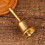 Vintage brass call bell set 3 pcs 4