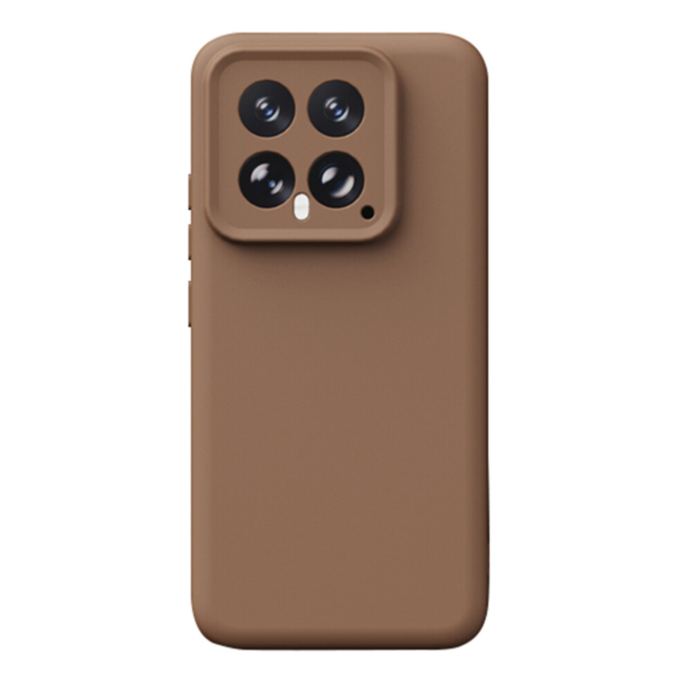 (Khaki) Ycaden For Xiaomi 14 Magnetic Case Precise Cutouts Tpu Phone Back Cover 6914298526941