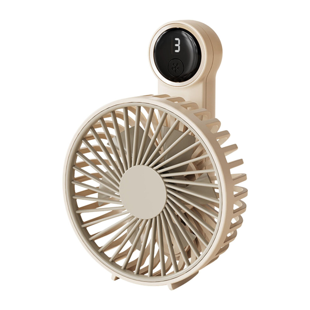 Oyigu Digital Display Handheld Fan 3-Level Adjustable 975221898951