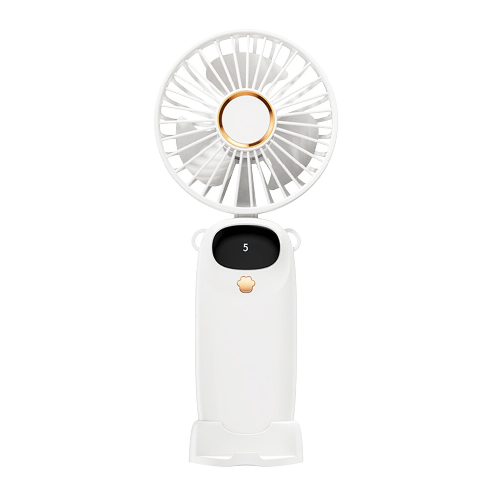 Oyigu Usb Handheld Fan Portable Folding With Digital Display 975221899019