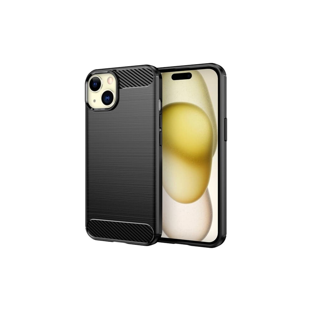 Iphone 15 Shockproof Case Slim Carbon Black 962125219180