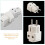 Travel Adapter EU Plug 250V 10-16A 3 pcs 2