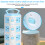 Vertical Power Strip Surge Protector with 20 Outlets 3 USB 5