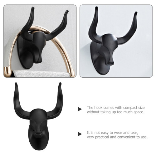Decorative Hat and Towel Hook for Door or Wall 1