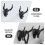 Decorative Hat and Towel Hook for Door or Wall 3