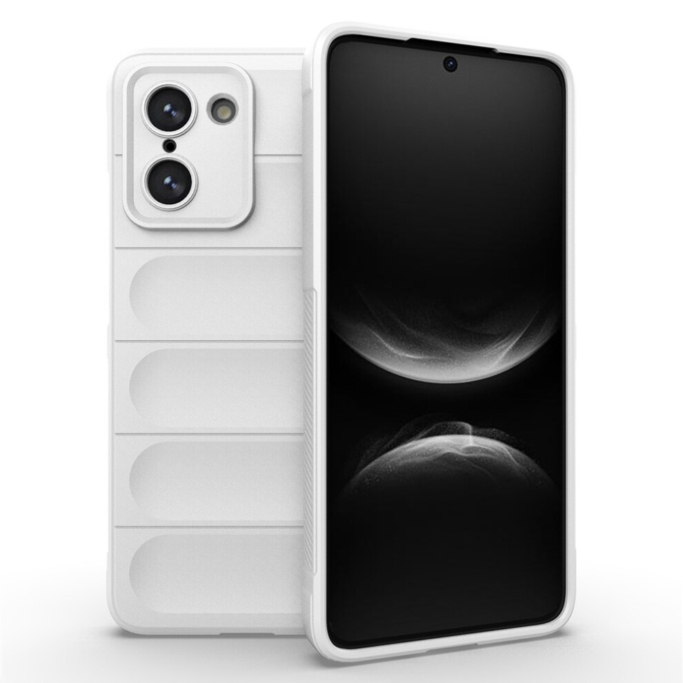 (White) Amorus For Oneplus Nord Ce5 5G / Ace 5 Racing 5G Case Shockproof Soft Tpu Rugged Phone Back Cover White 6914295100274