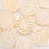 Flower Mooncake Mold Stamp Set 18 pcs 30g 5