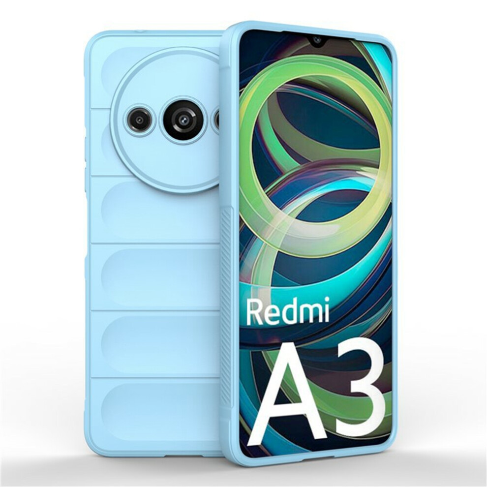 (Baby ) Amorus For Xiaomi Redmi A3 4G / Poco C61 4G Case Shockproof Soft Tpu Rugged Phone Back Cover Blue 6914295270571