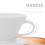 Coffee filter cup for hand drip brewing, white, thickened 3