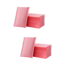 NUOBESTY bubble mailers pink 15x11cm 50pcs