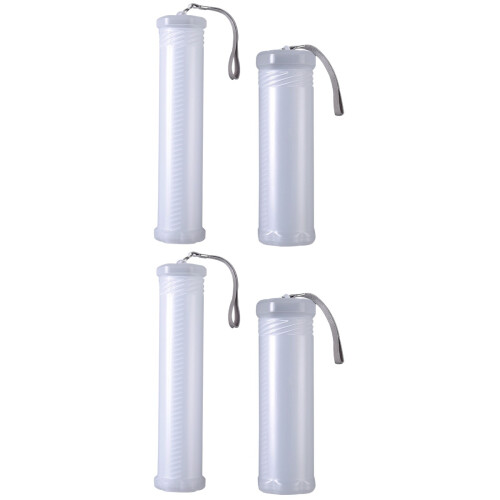 Plastic Pen Case Portable Pencil Holder 4 pcs