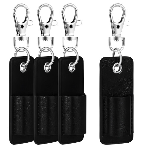 Stifteetui-Set mit Lederband, 4-teilig
