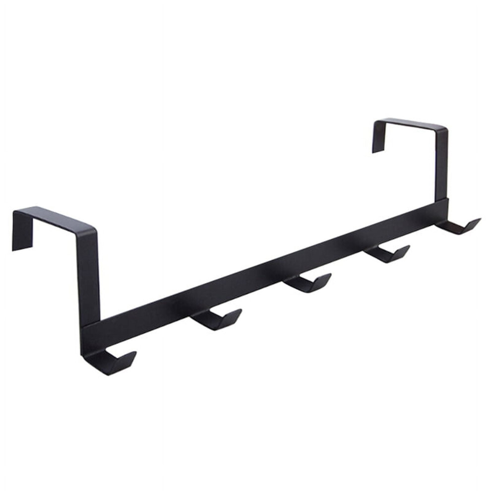 Over-The-Door Hook Hanger Heavy-Duty Aluminum 5-Pack 972700271137