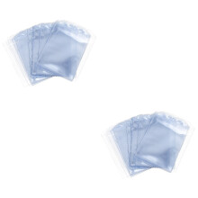 Suport transparent pentru carduri de identitate 100 buc