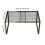 Metal Storage Shelf Rack Stackable Heavy-Duty 62x27x22cm 4