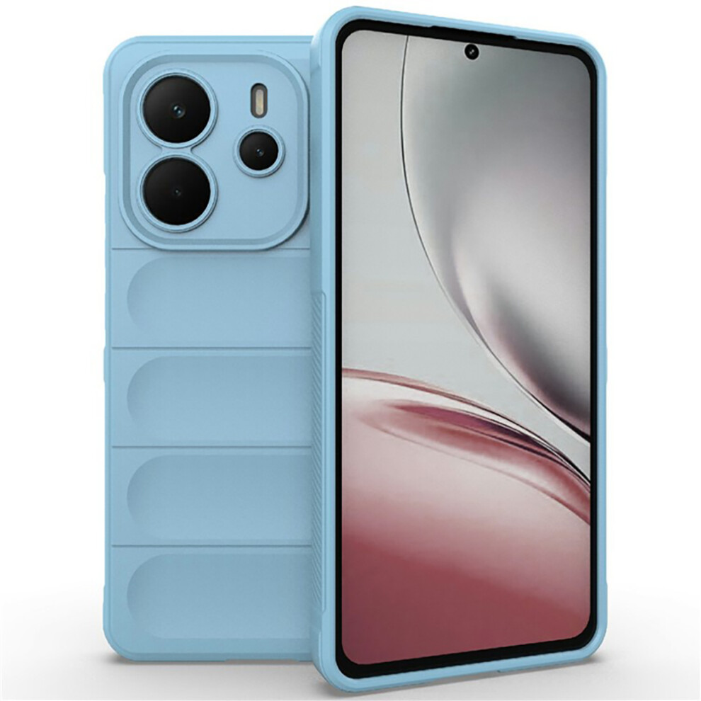 (Baby ) Amorus For Xiaomi Redmi Note 14 4G (164.84Mm) Case Shockproof Soft Tpu Rugged Phone Back Cover Blue 6914292043529