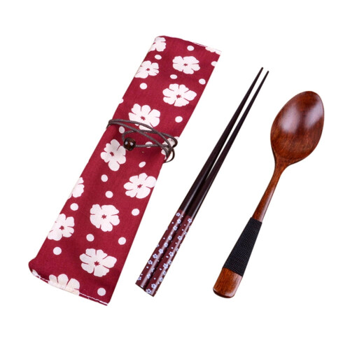 Wooden Vintage Spoon Set 2pcs 2