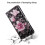 Capa de couro com estampa de flores rosa, compatível com Huawei P30 Lite. 2