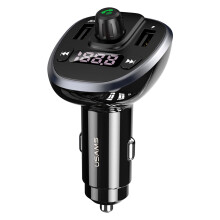 VALSEEL Car Bluetooth FM Transmitter USB Adapter 3.4A