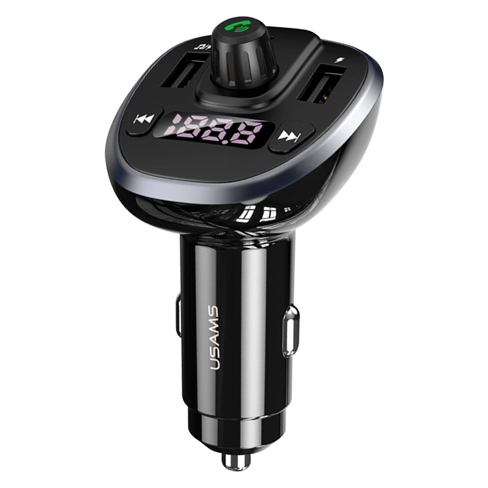 Valseel Car Bluetooth Fm Transmitter Usb Adapter 3.4A 908436428163