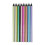 Pencil Sharpener with 12 Metallic Colored Pencils, Soft Core 2